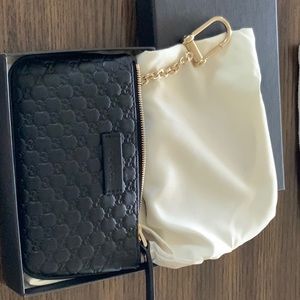 Gucci Guccisima Coin Purses with Keychain